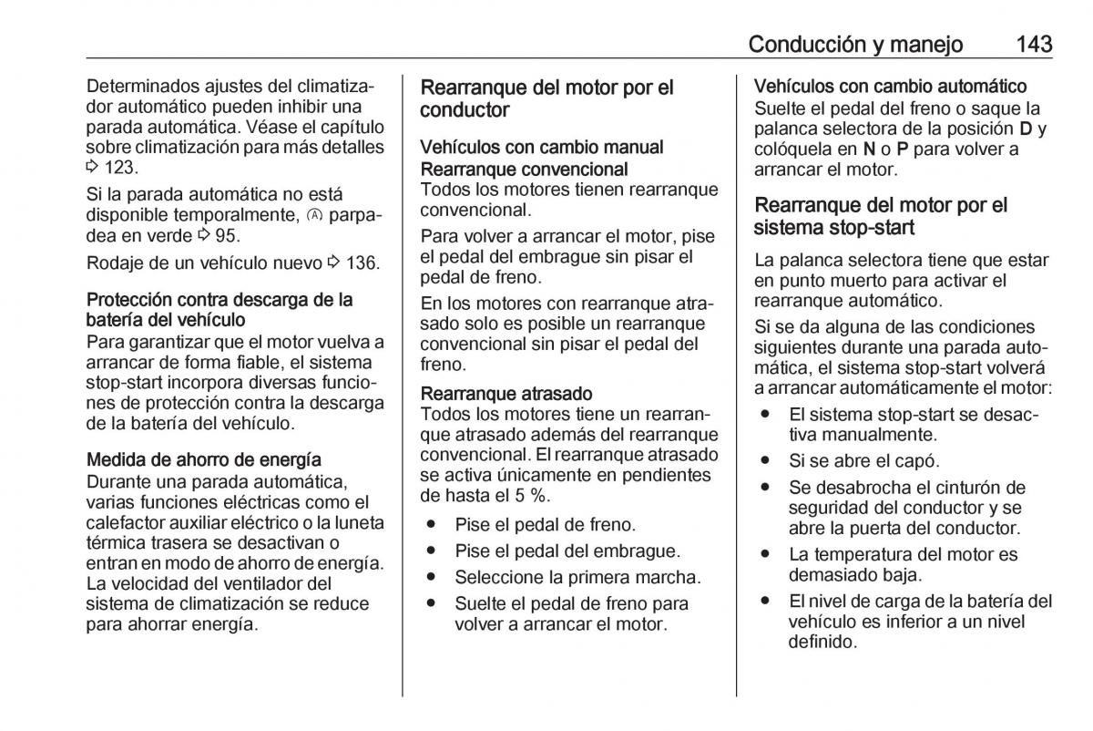 Opel Crossland X manual del propietario / page 145