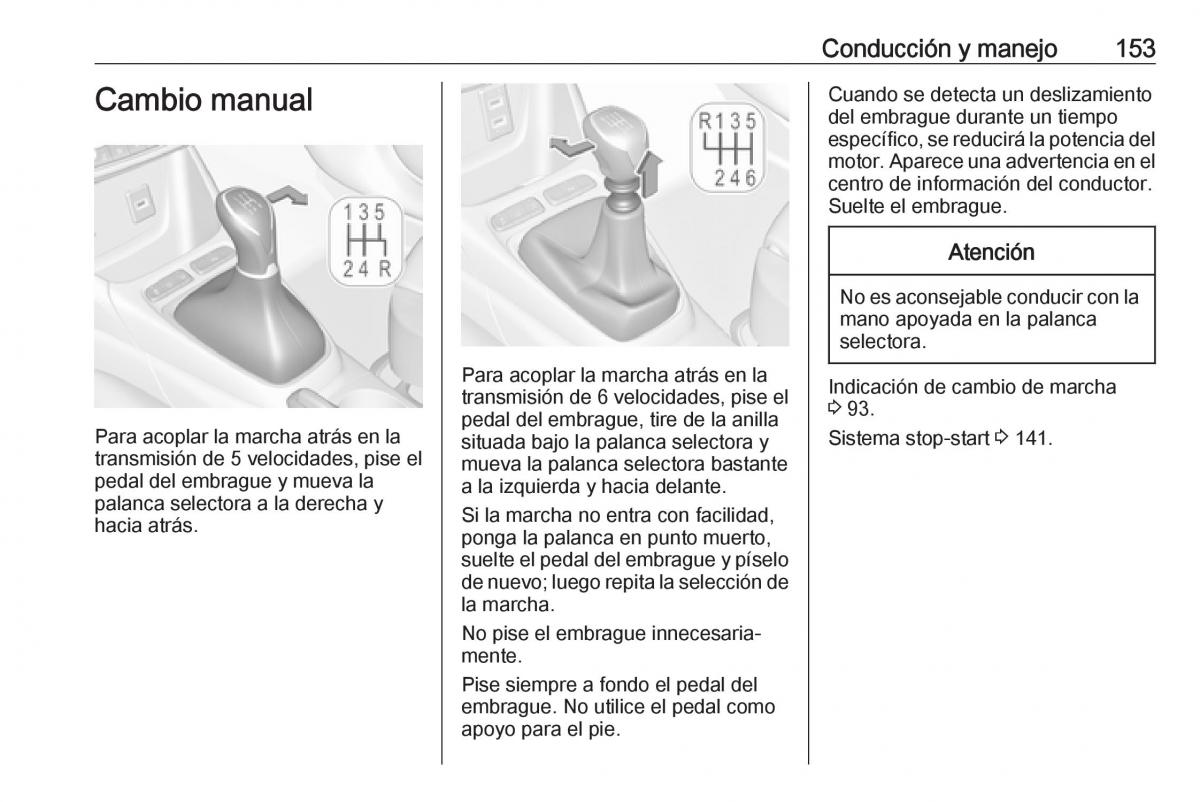 Opel Crossland X manual del propietario / page 155