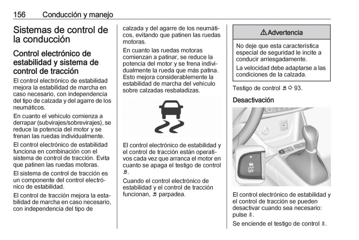 Opel Crossland X manual del propietario / page 158