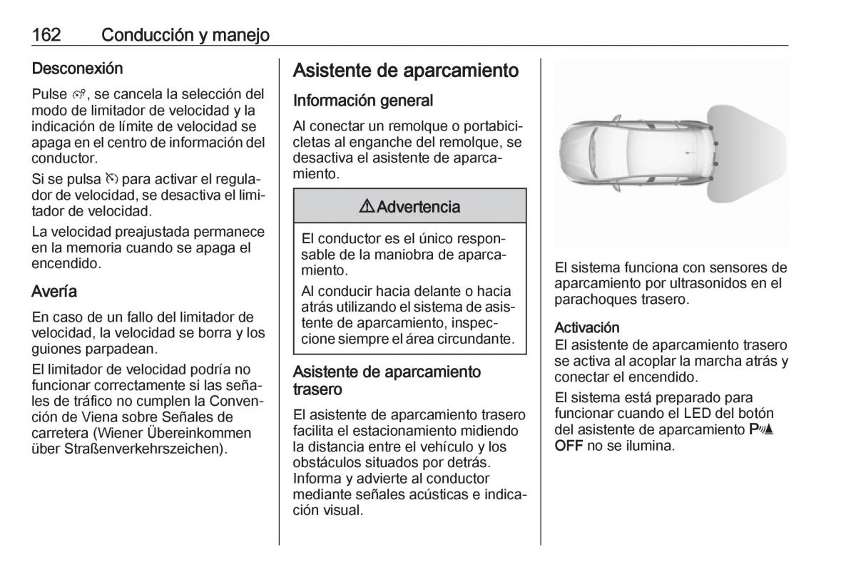 Opel Crossland X manual del propietario / page 164