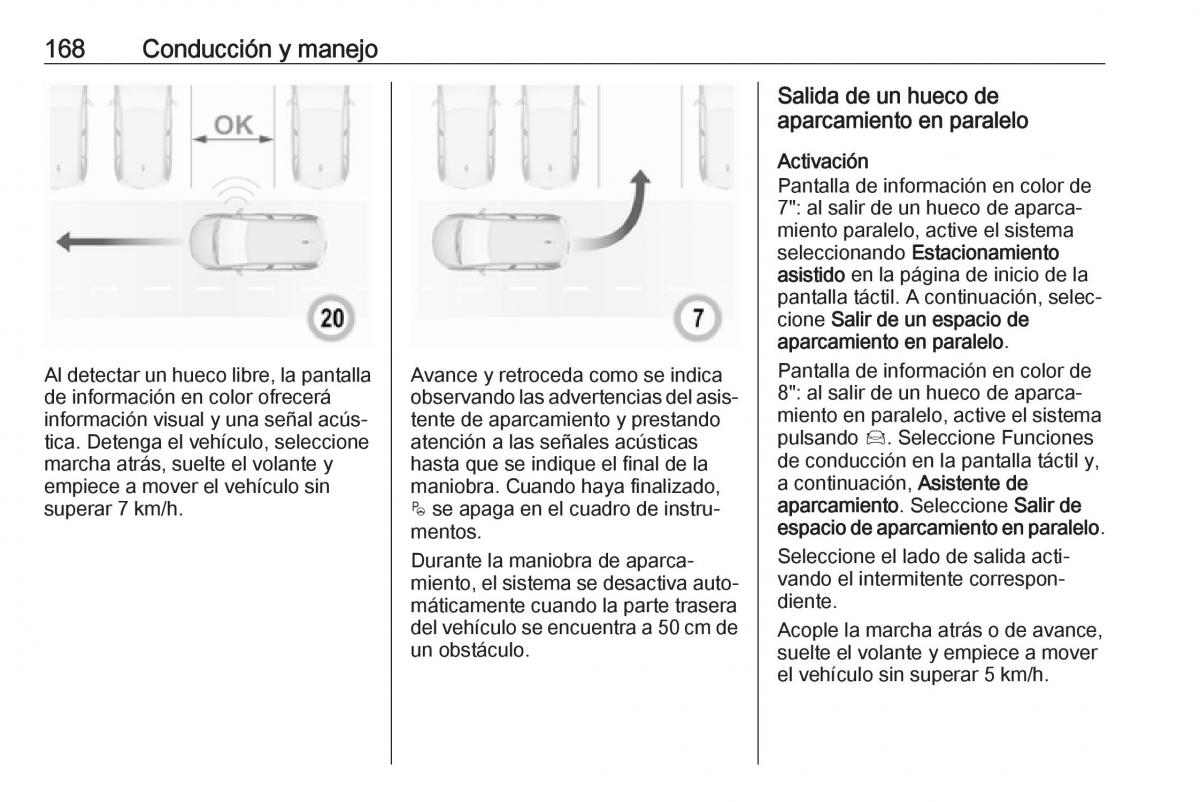 Opel Crossland X manual del propietario / page 170