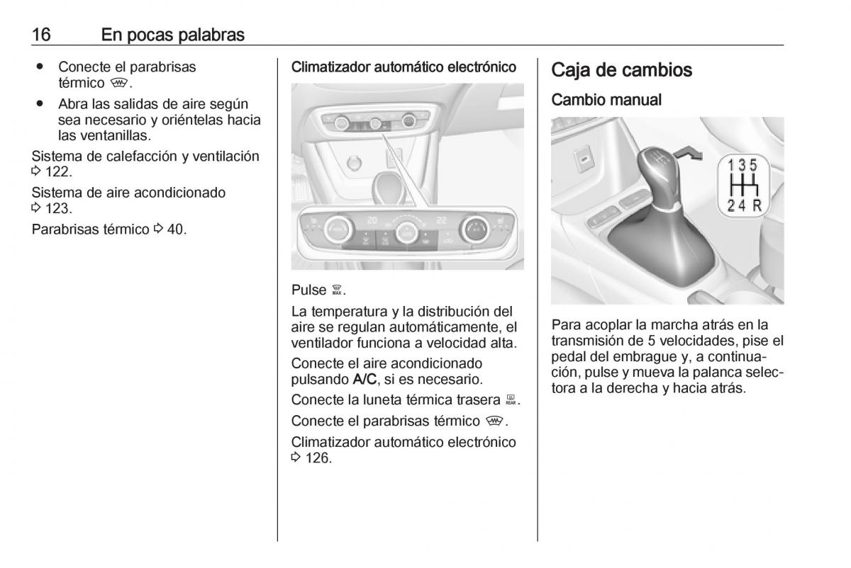 Opel Crossland X manual del propietario / page 18