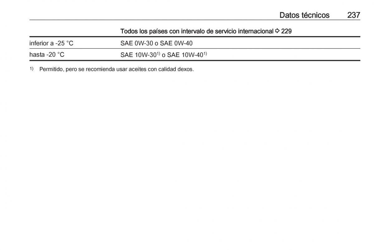 Opel Crossland X manual del propietario / page 239