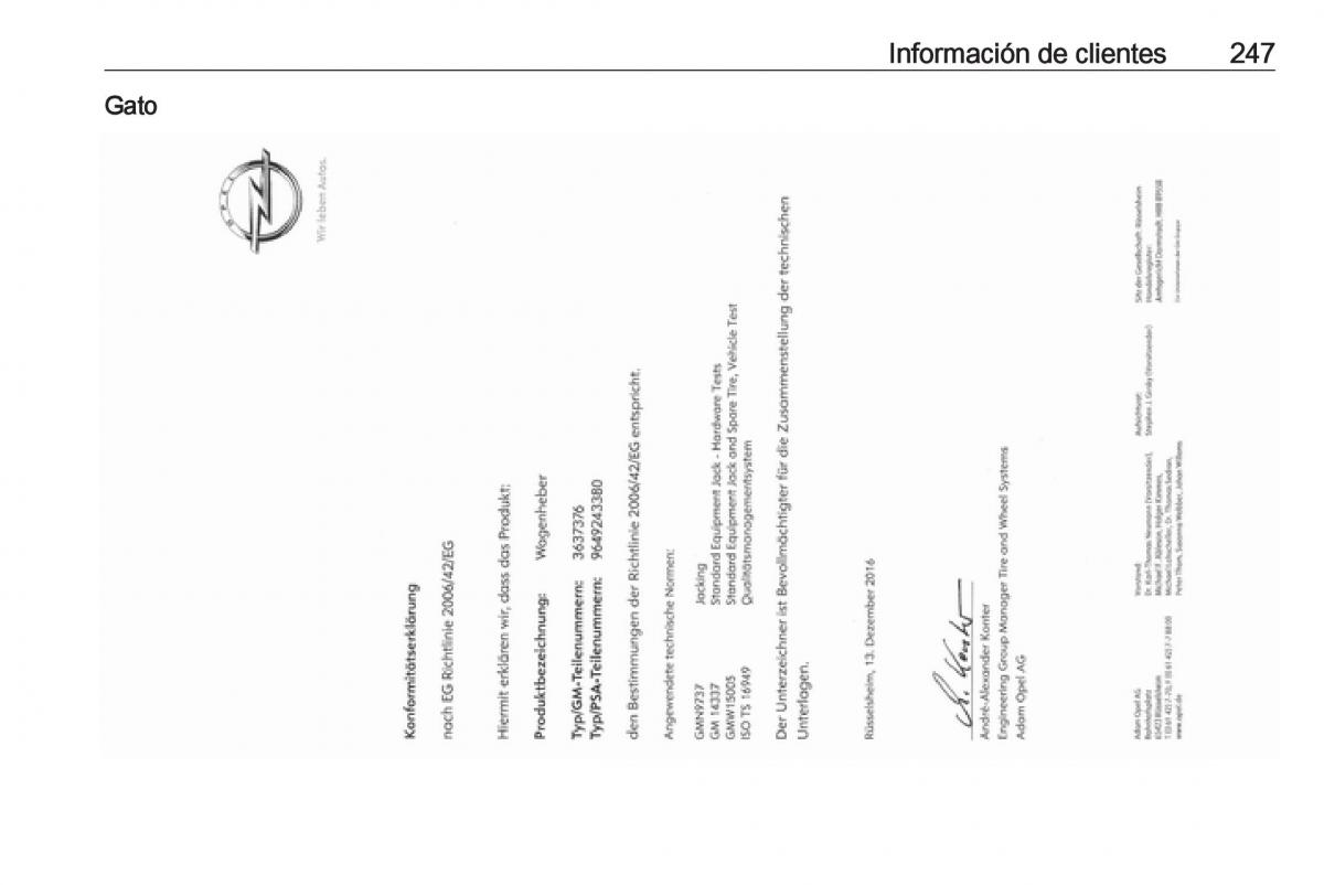 Opel Crossland X manual del propietario / page 249