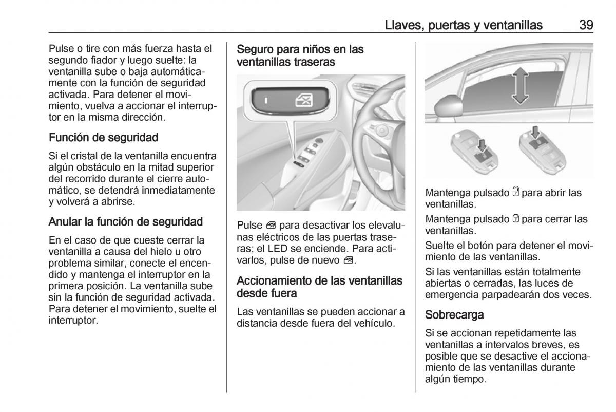 Opel Crossland X manual del propietario / page 41