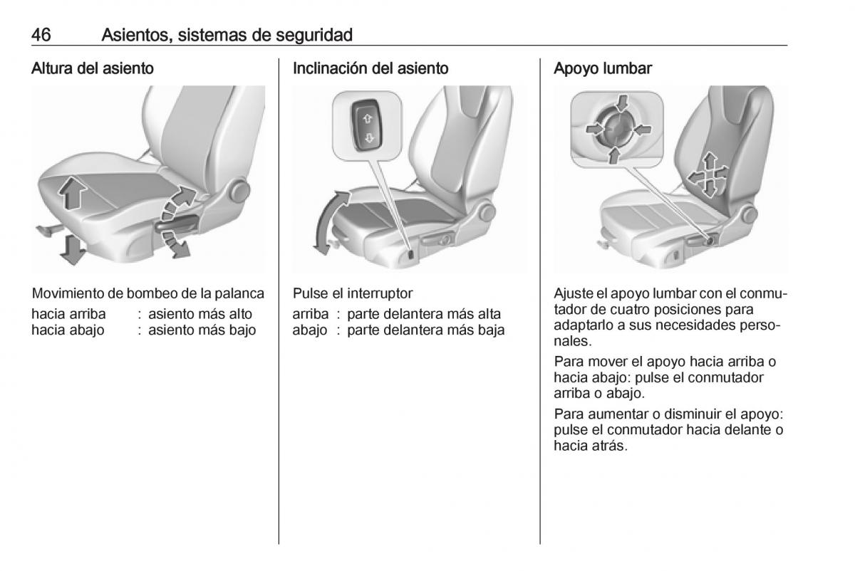 Opel Crossland X manual del propietario / page 48