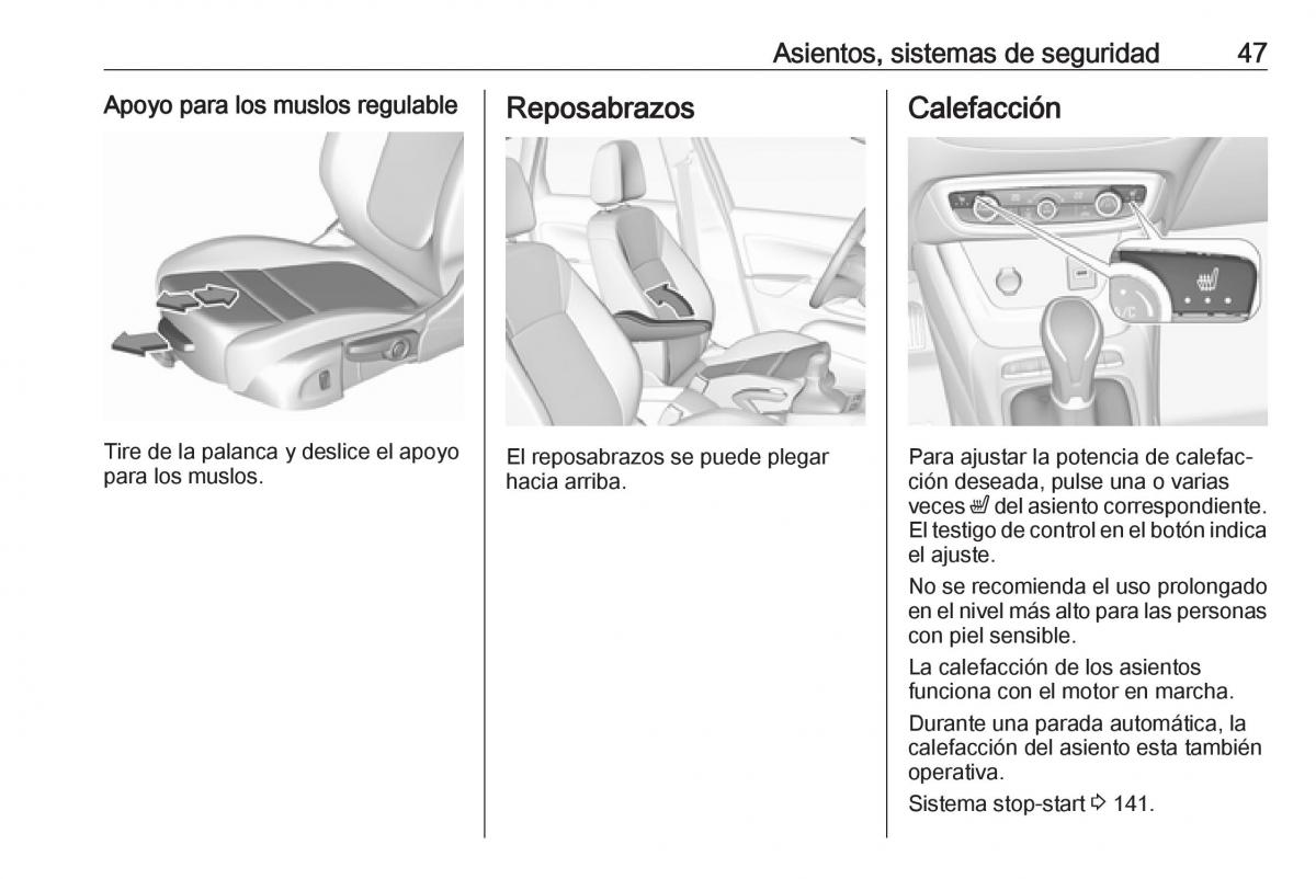 Opel Crossland X manual del propietario / page 49