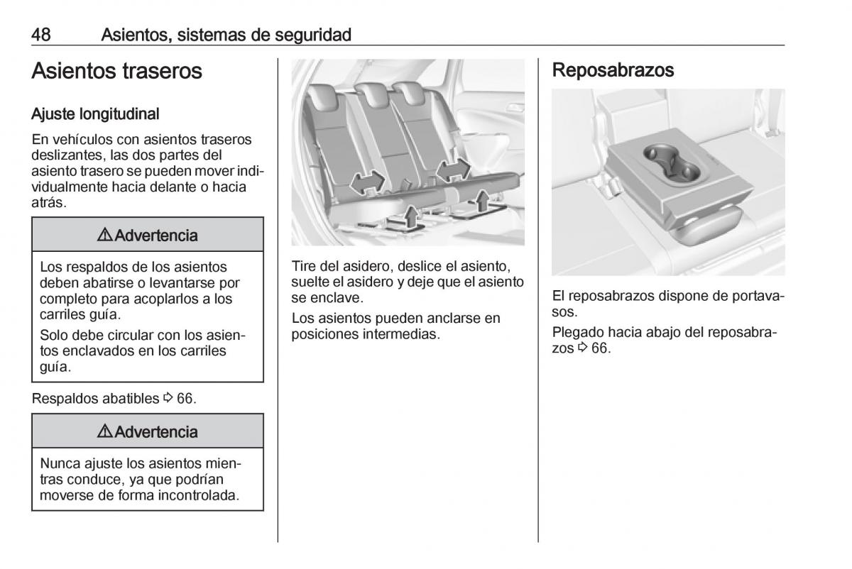 Opel Crossland X manual del propietario / page 50