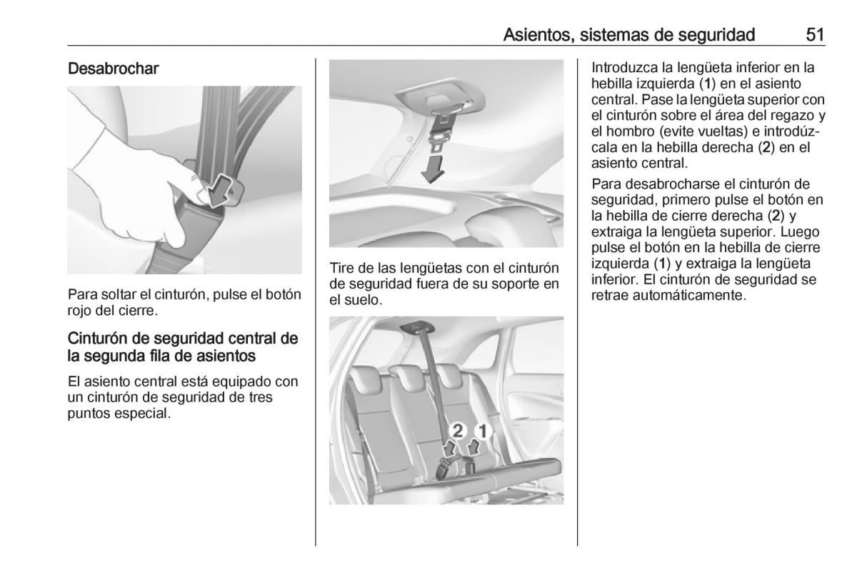 Opel Crossland X manual del propietario / page 53