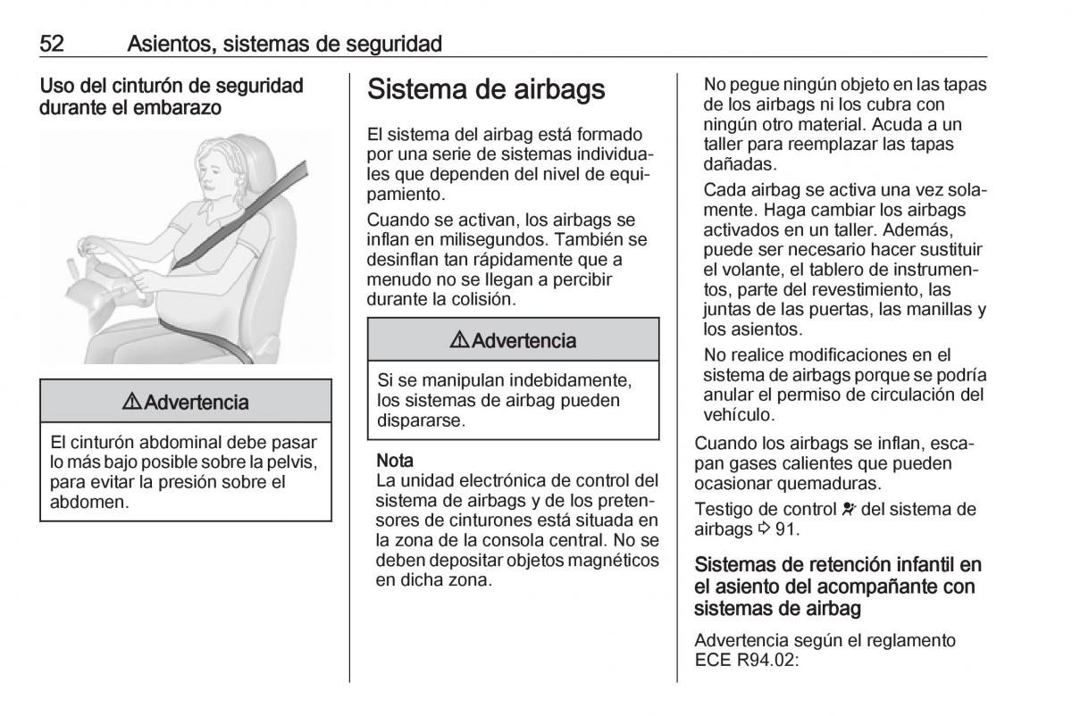 Opel Crossland X manual del propietario / page 54