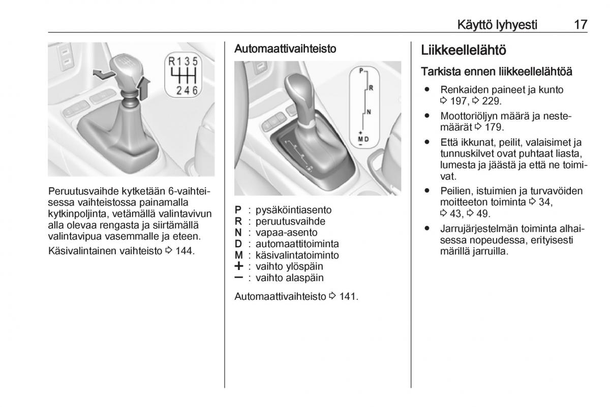 Opel Crossland X omistajan kasikirja / page 19