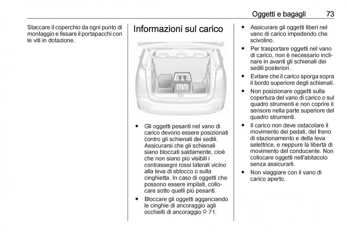 Opel Crossland X manuale del proprietario / page 75