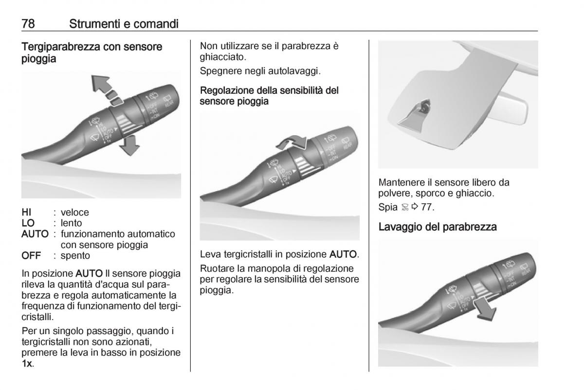 Opel Crossland X manuale del proprietario / page 80