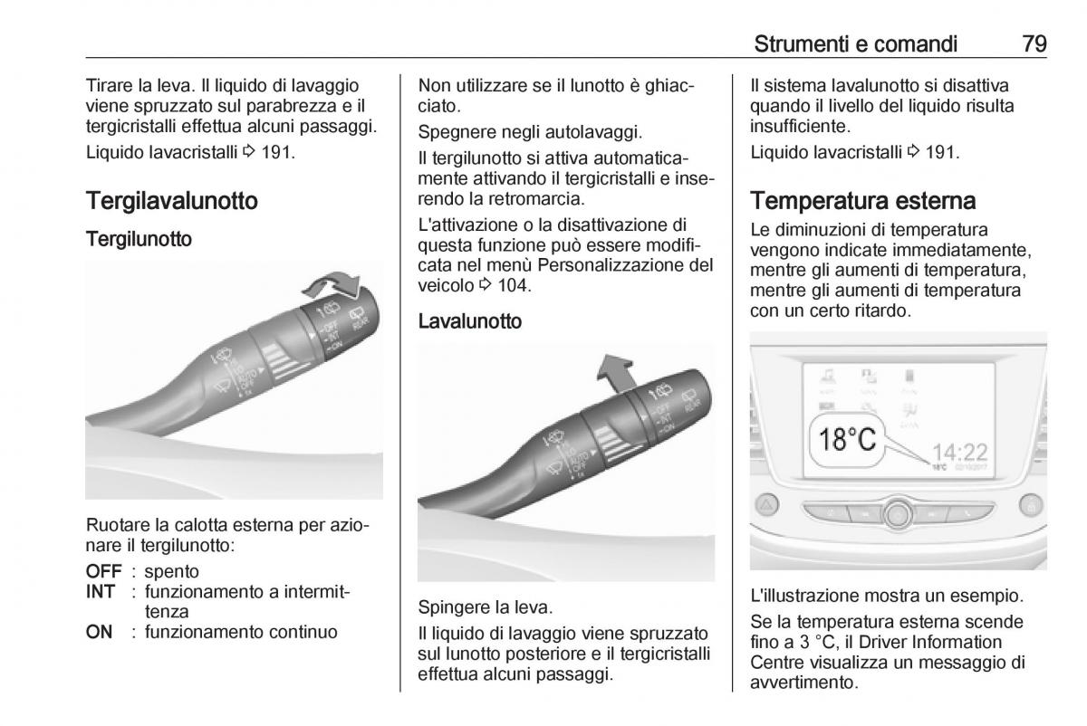 Opel Crossland X manuale del proprietario / page 81