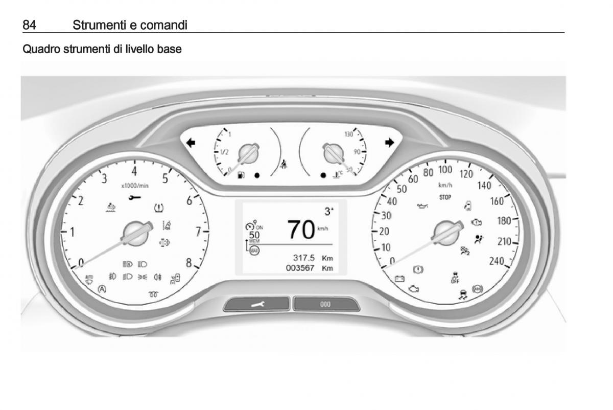 Opel Crossland X manuale del proprietario / page 86