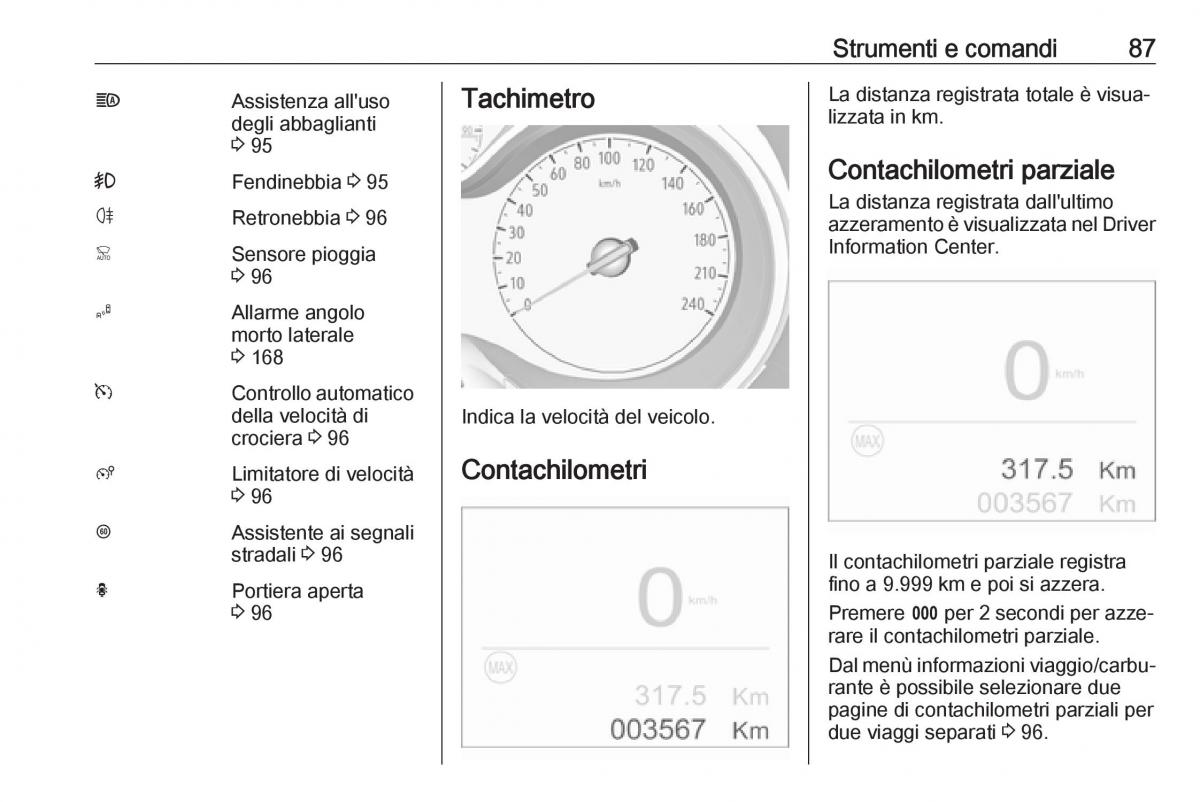 Opel Crossland X manuale del proprietario / page 89