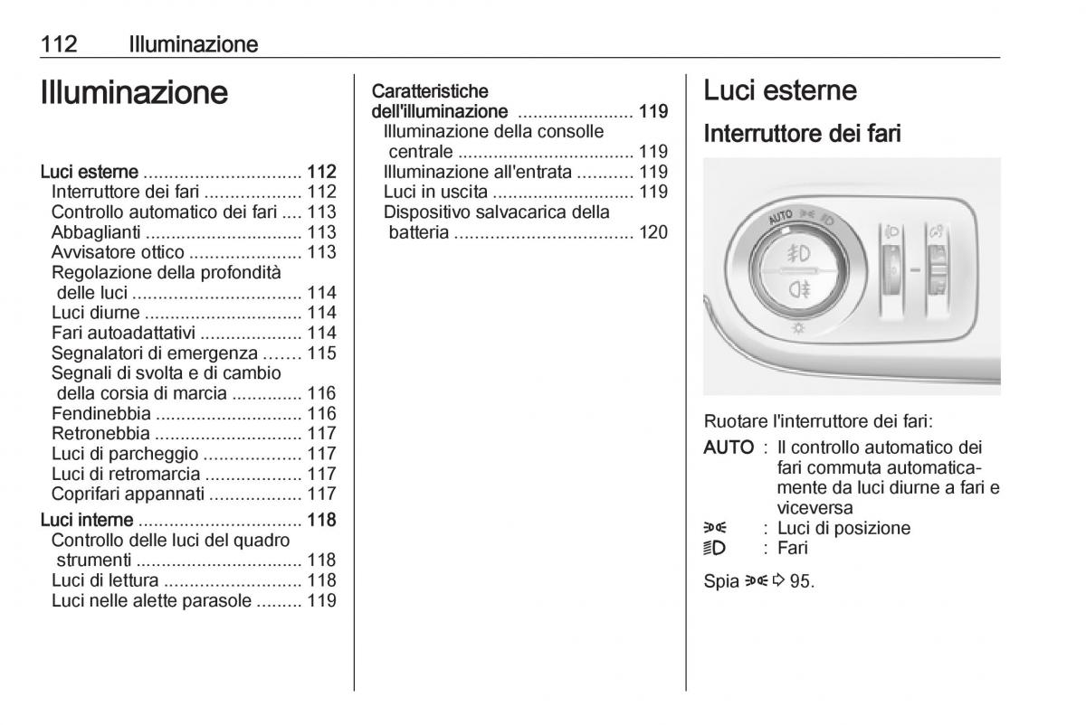 Opel Crossland X manuale del proprietario / page 114