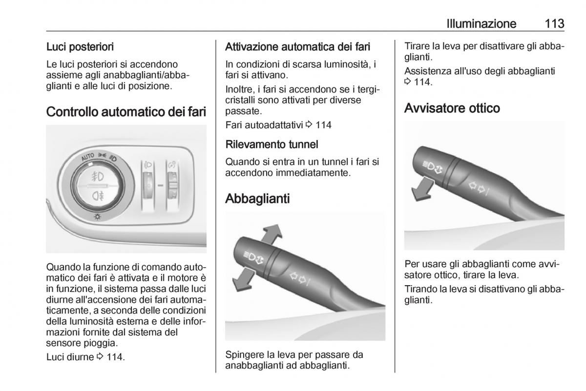 Opel Crossland X manuale del proprietario / page 115