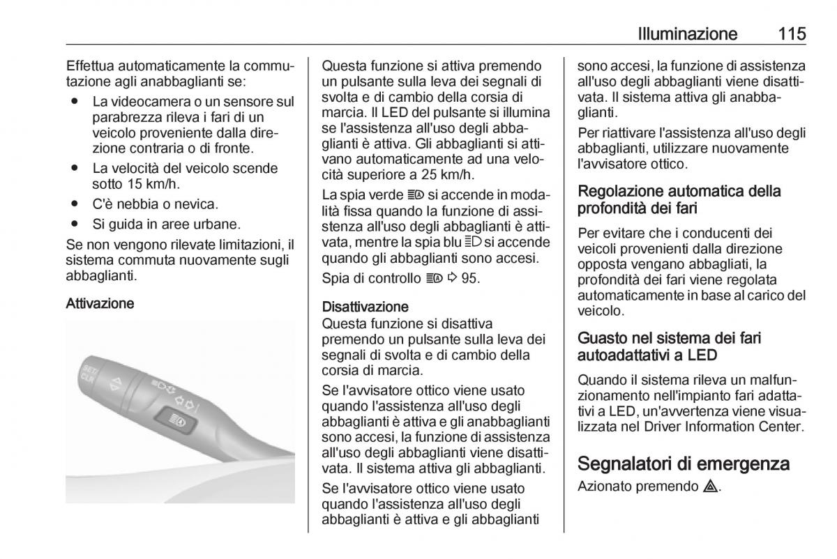 Opel Crossland X manuale del proprietario / page 117