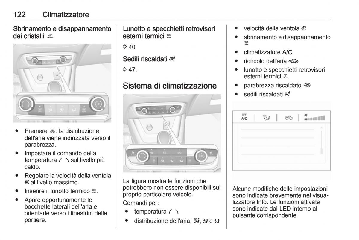 Opel Crossland X manuale del proprietario / page 124