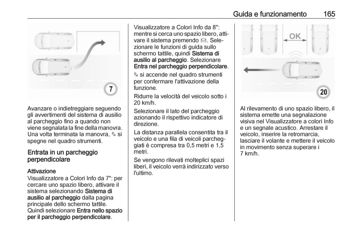 Opel Crossland X manuale del proprietario / page 167