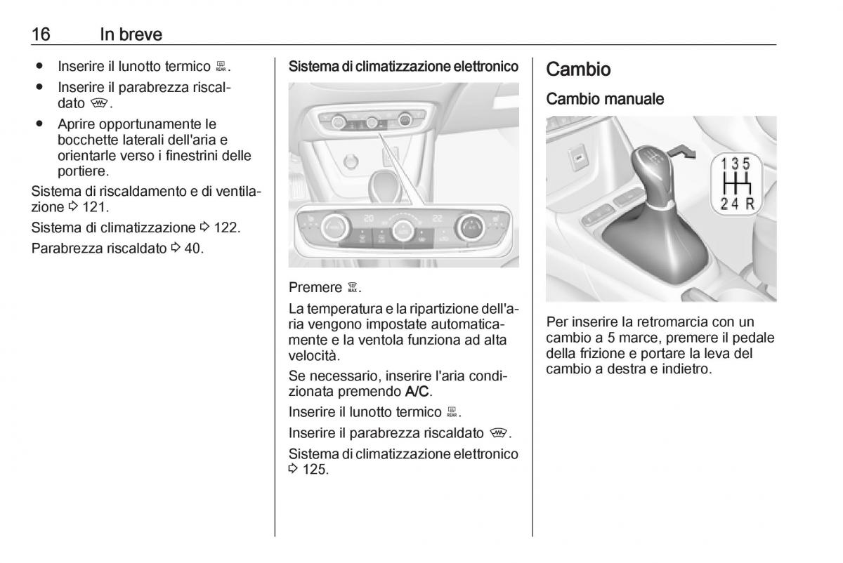 Opel Crossland X manuale del proprietario / page 18