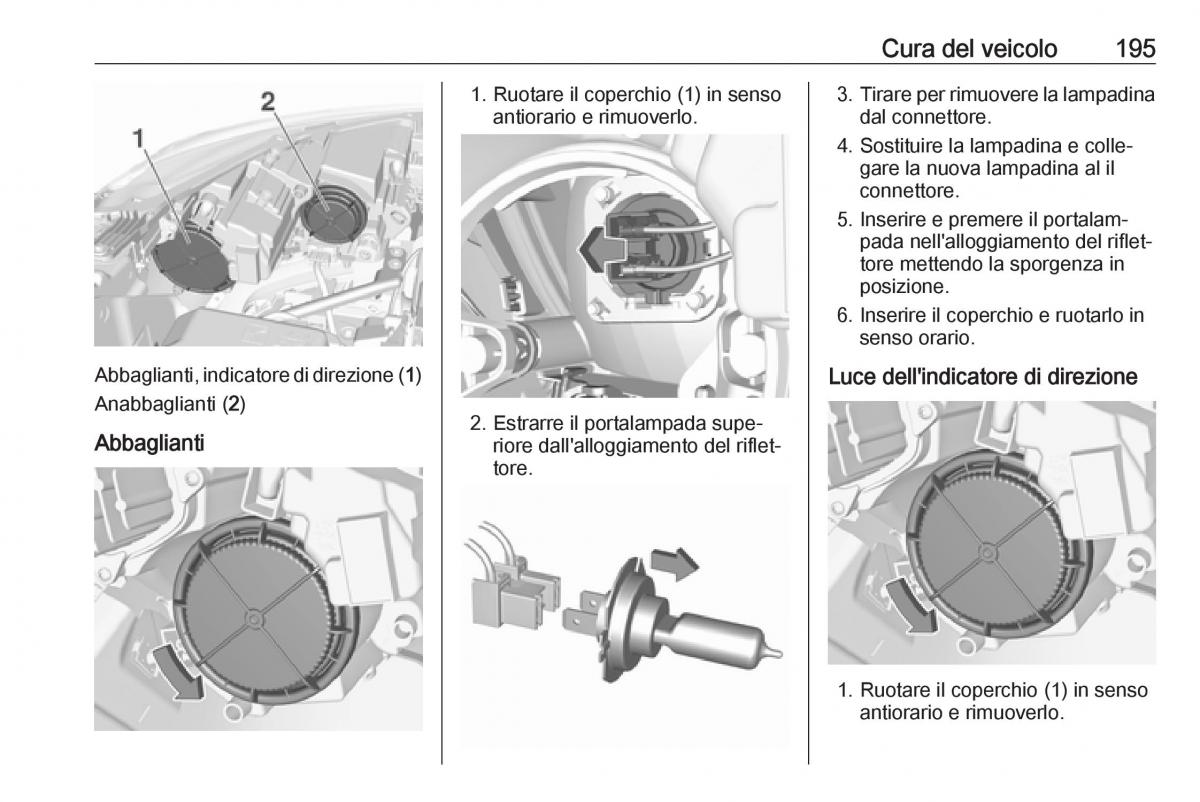 Opel Crossland X manuale del proprietario / page 197