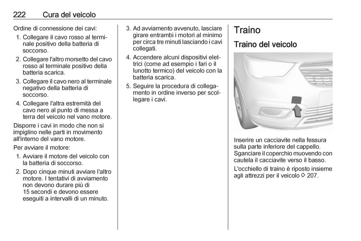 Opel Crossland X manuale del proprietario / page 224