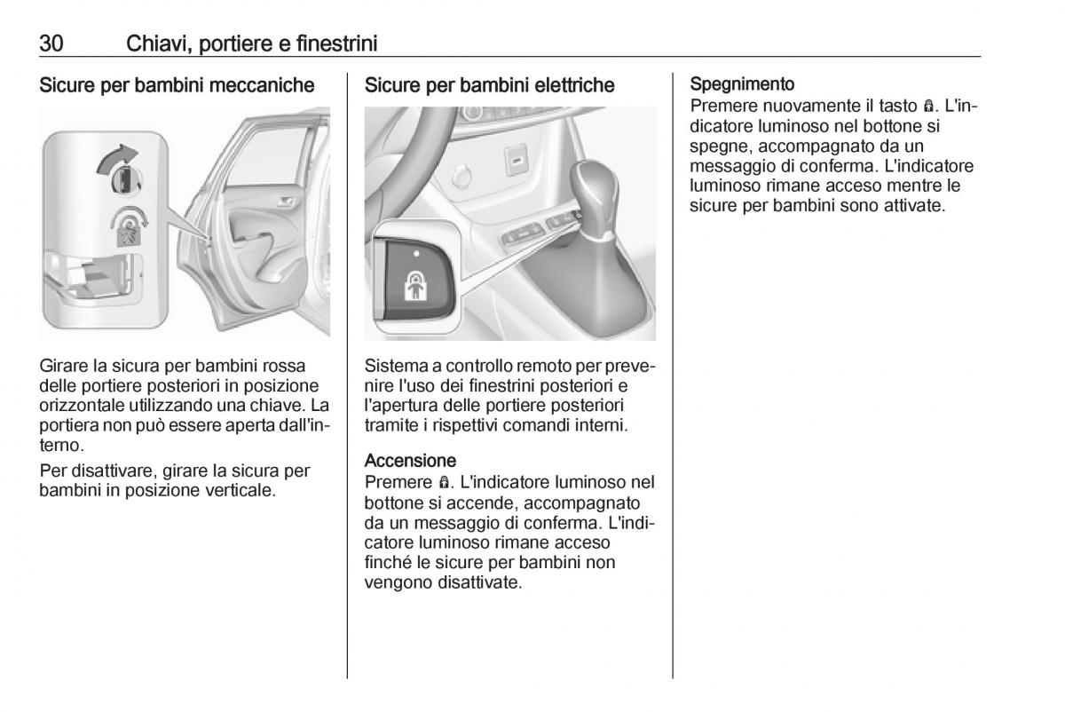 Opel Crossland X manuale del proprietario / page 32