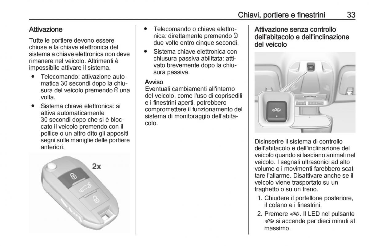 Opel Crossland X manuale del proprietario / page 35