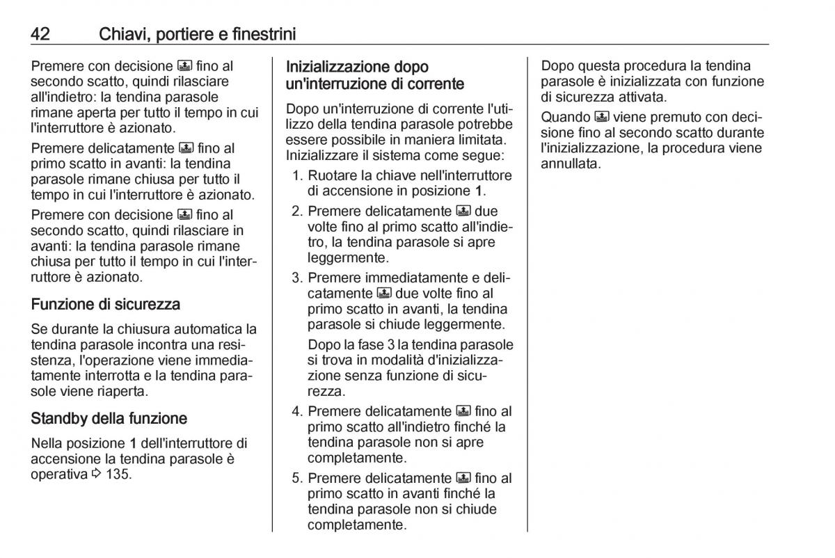 Opel Crossland X manuale del proprietario / page 44