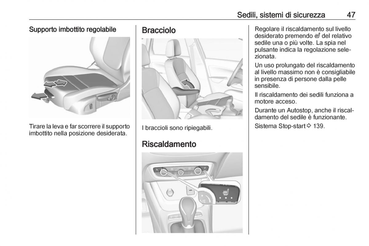 Opel Crossland X manuale del proprietario / page 49