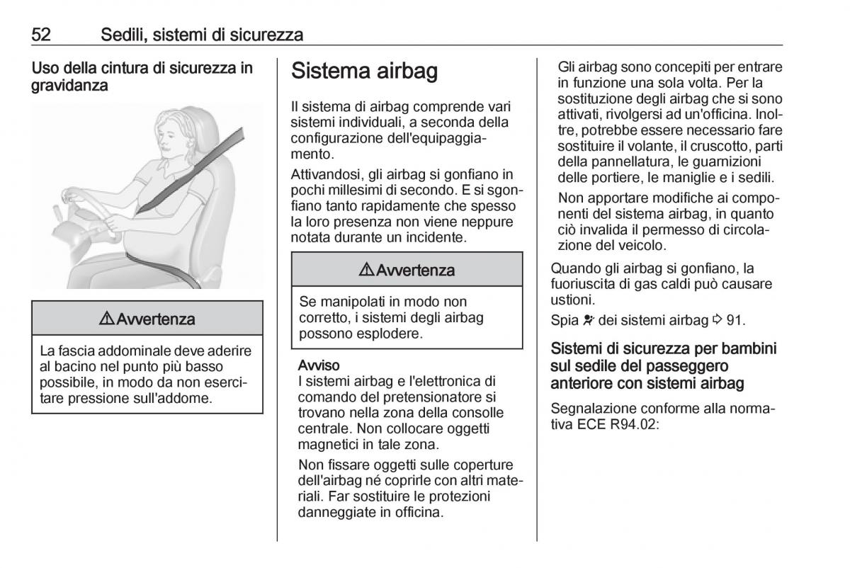 Opel Crossland X manuale del proprietario / page 54