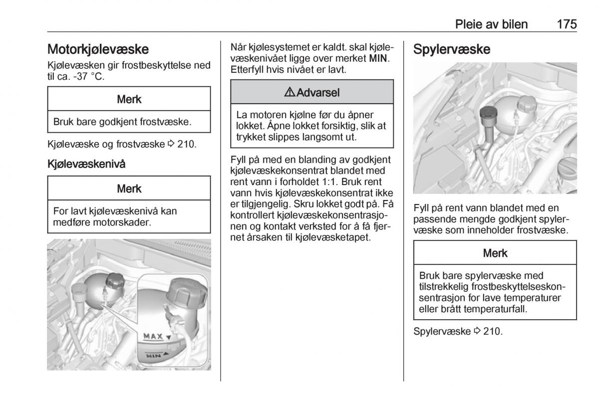 Opel Crossland X bruksanvisningen / page 177