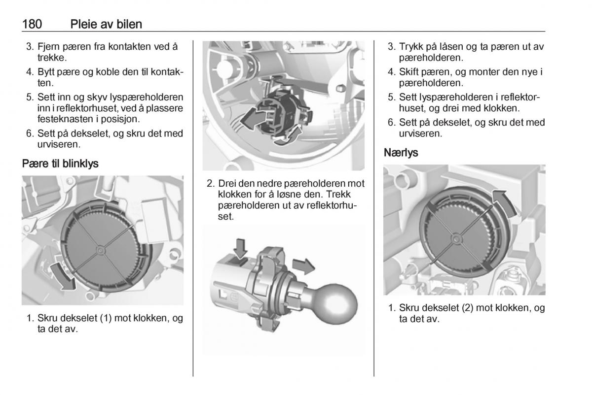 Opel Crossland X bruksanvisningen / page 182