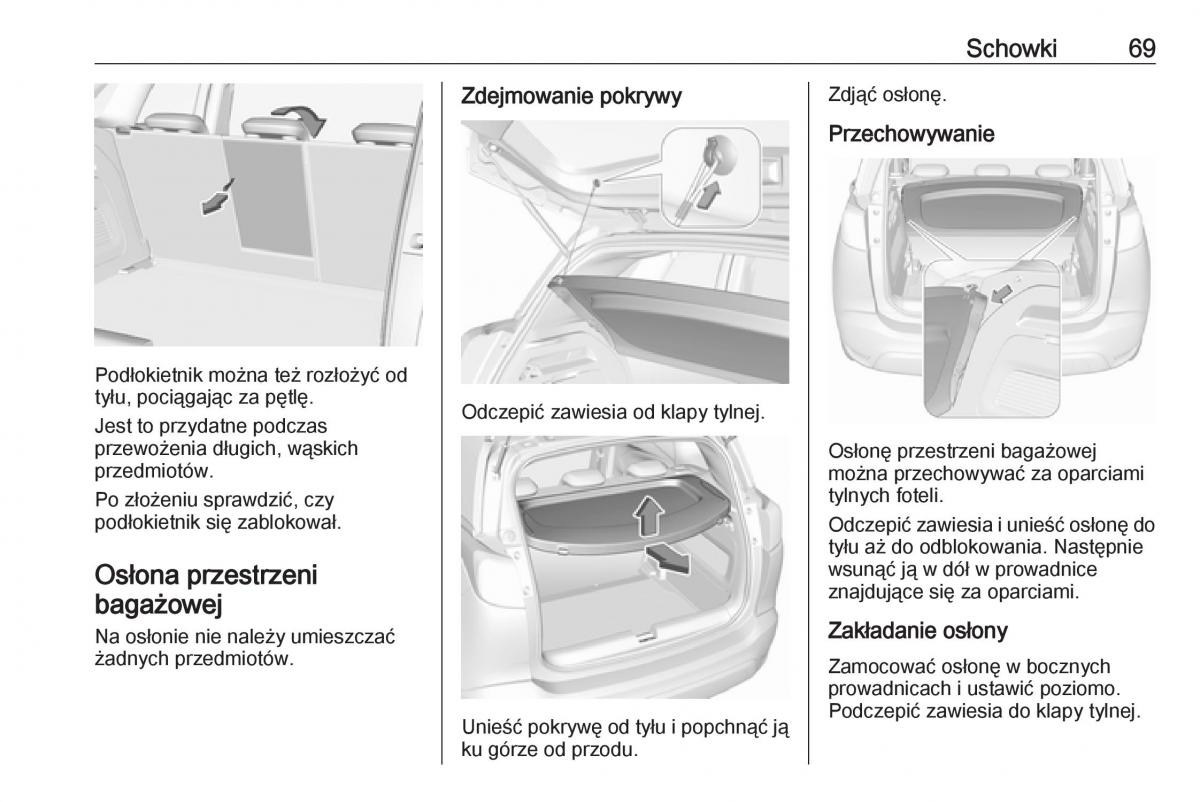 Opel Crossland X instrukcja obslugi / page 71