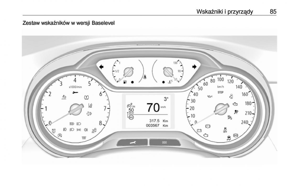 Opel Crossland X instrukcja obslugi / page 87