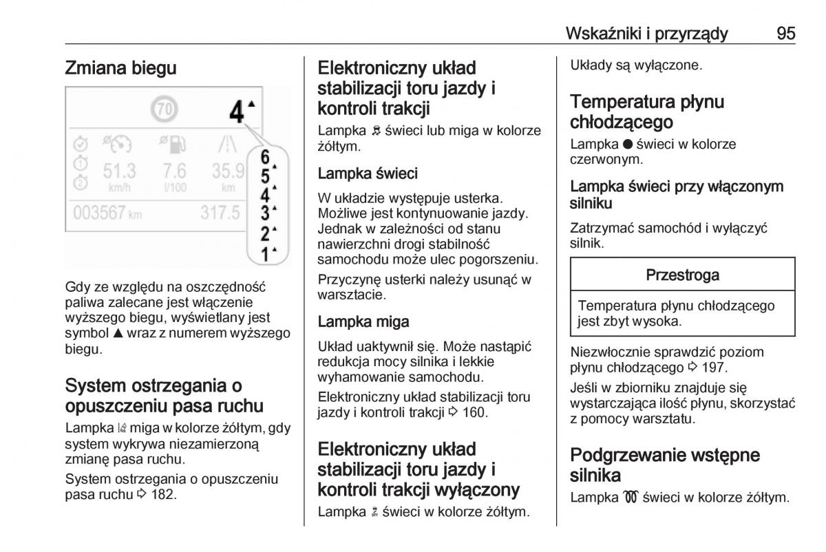 Opel Crossland X instrukcja obslugi / page 97