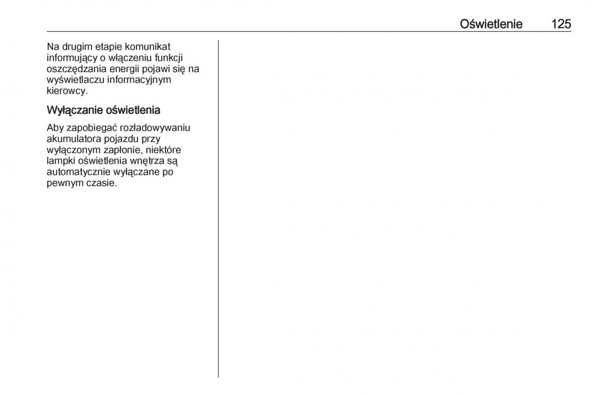 Opel Crossland X instrukcja obslugi / page 127