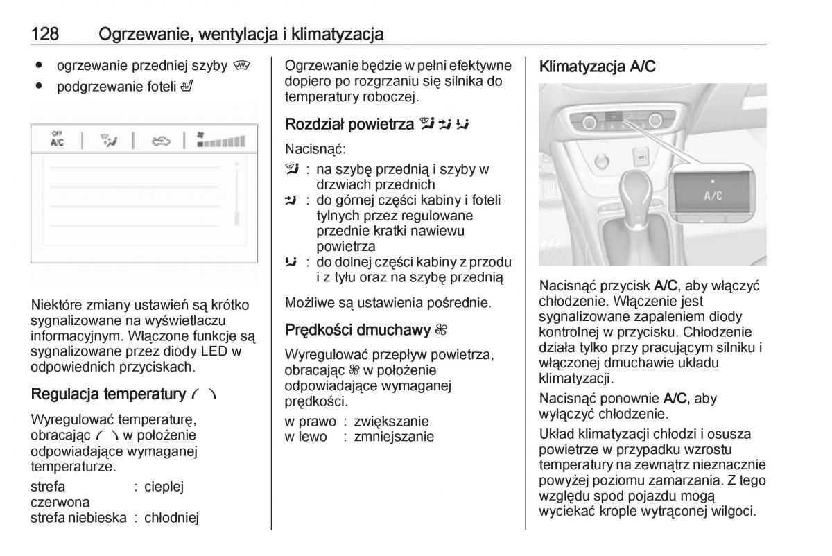 Opel Crossland X instrukcja obslugi / page 130