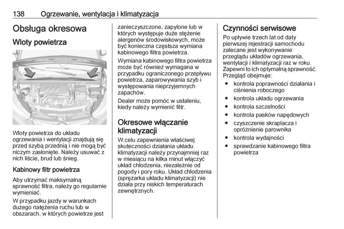 Opel Crossland X instrukcja obslugi / page 140