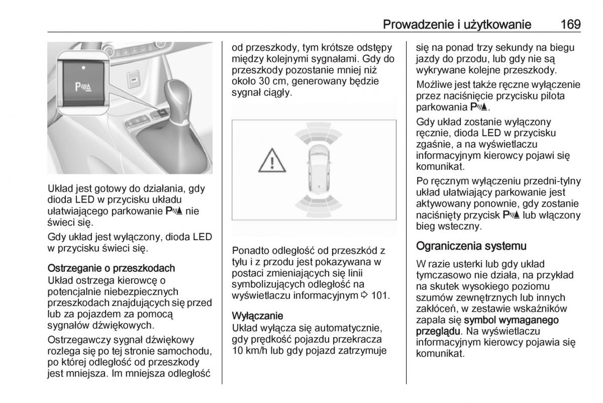 Opel Crossland X instrukcja obslugi / page 171