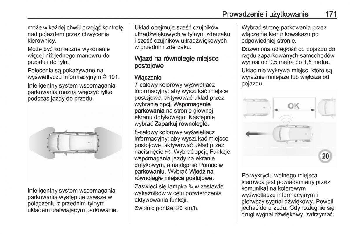 Opel Crossland X instrukcja obslugi / page 173