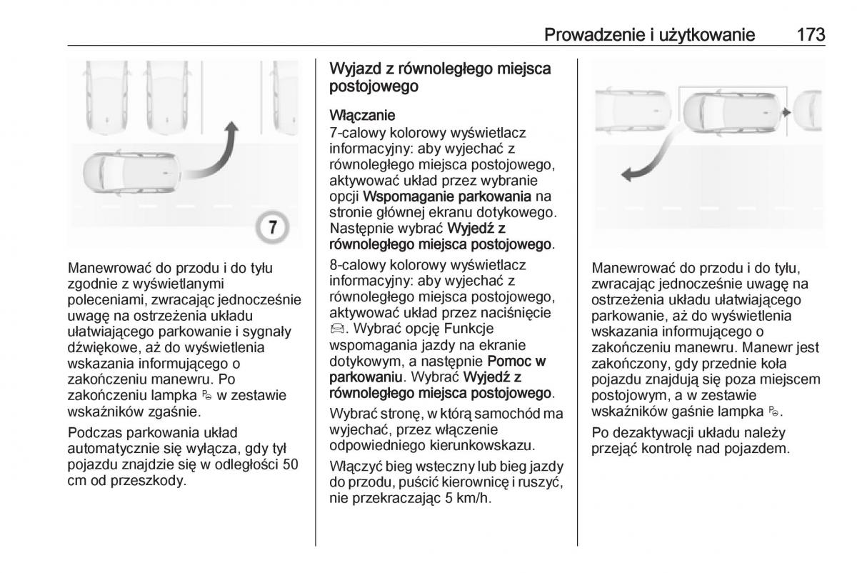 Opel Crossland X instrukcja obslugi / page 175