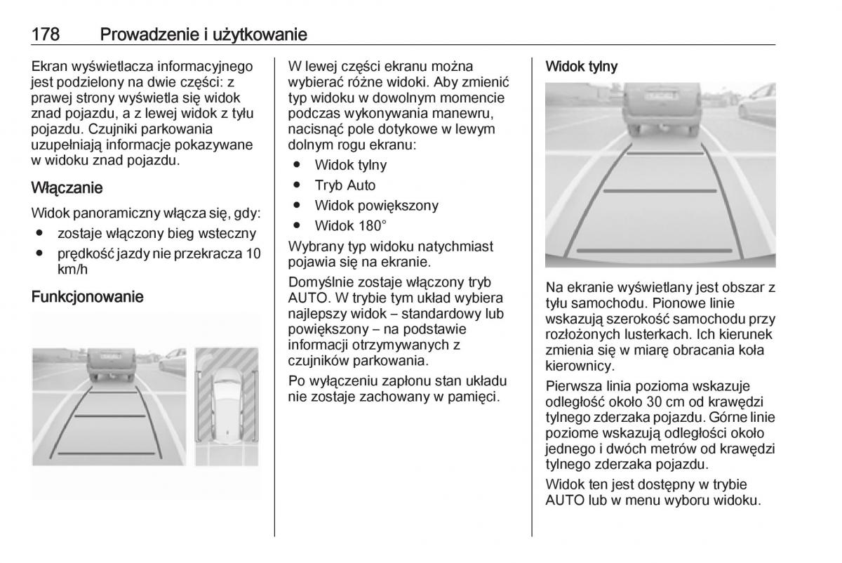 Opel Crossland X instrukcja obslugi / page 180