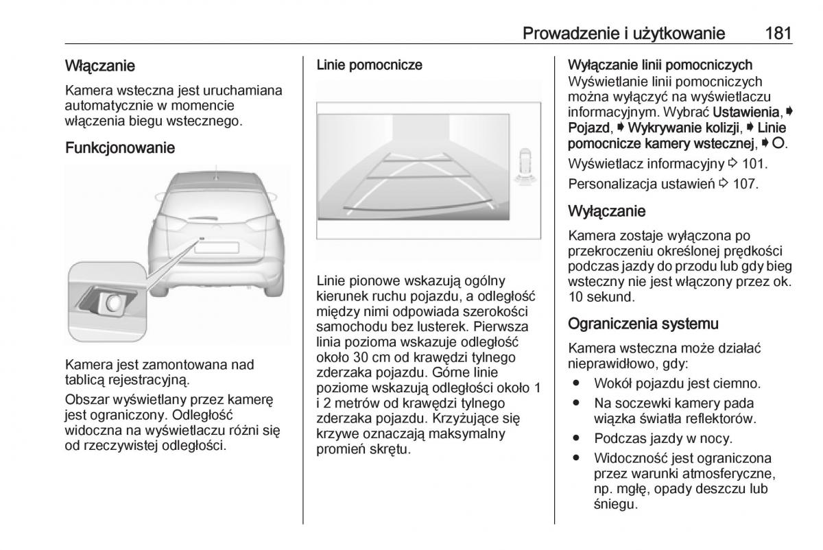 Opel Crossland X instrukcja obslugi / page 183