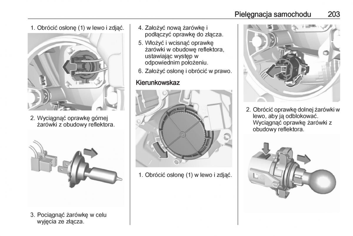 Opel Crossland X instrukcja obslugi / page 205