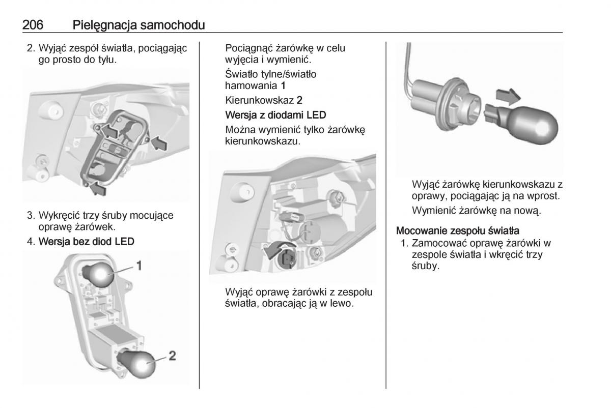 Opel Crossland X instrukcja obslugi / page 208