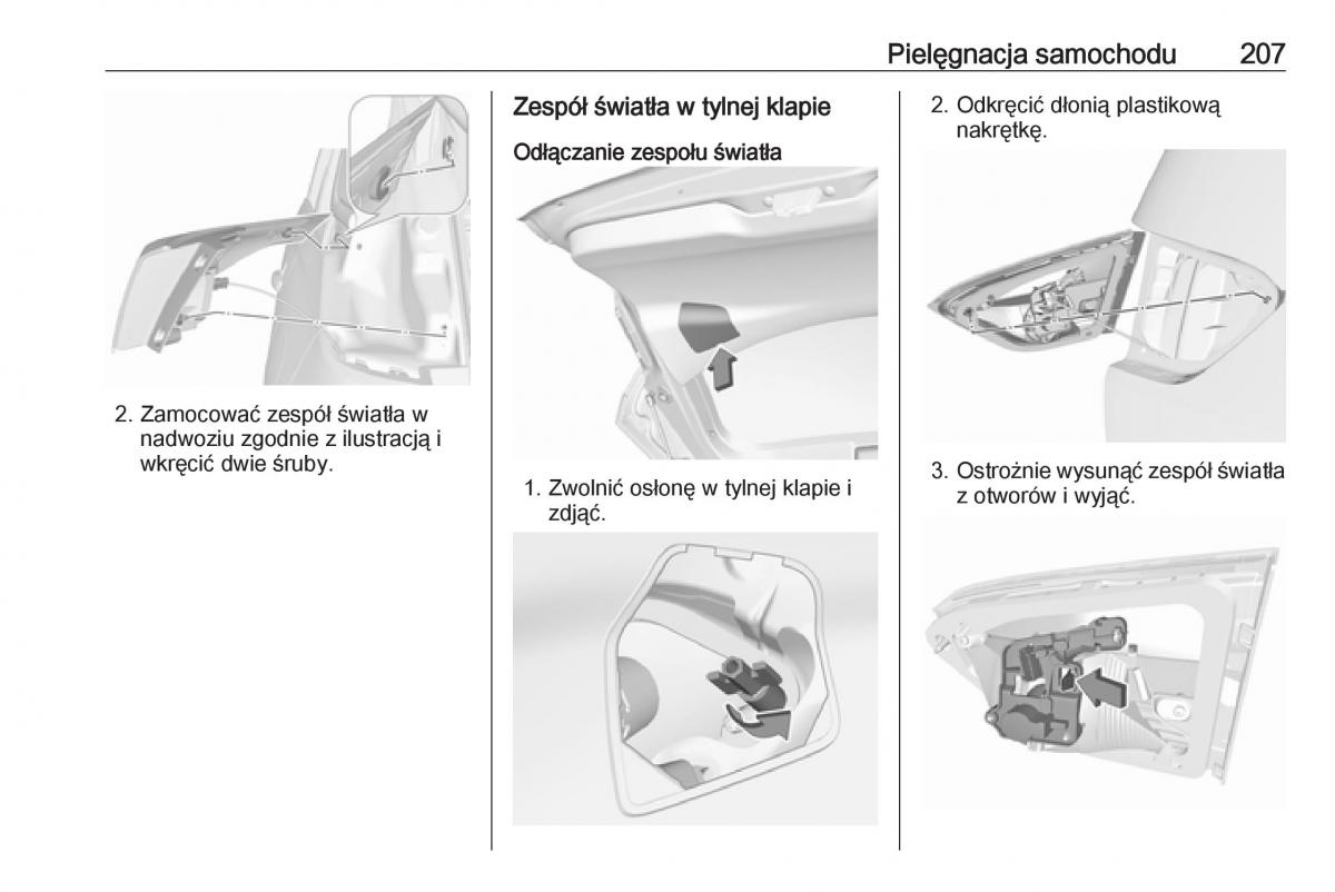 Opel Crossland X instrukcja obslugi / page 209