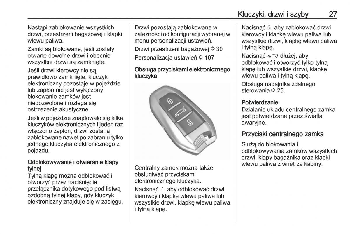 Opel Crossland X instrukcja obslugi / page 29